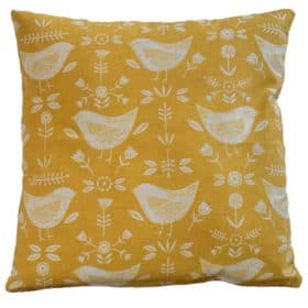 Scandi Geometric Birds Cushion