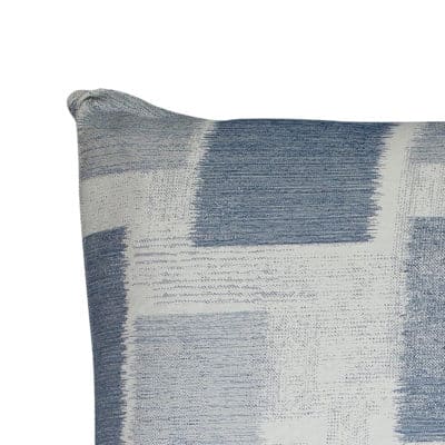 Extra-Large Patchwork Blocks Cushion in Blue