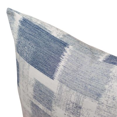 Patchwork Blocks Cushion in Blue