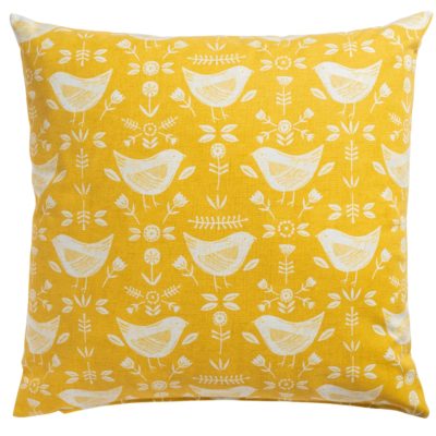 Scandi Geometric Birds Extra-Large Cushion