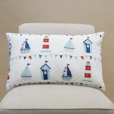 Nautical Seaside XL Rectangular Cushion Cover
