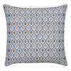 Cosmo Diamond Cushion in Spice and Navy