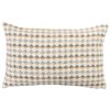 Argyle Boucle XL Rectangular Cushion in Ochre Yellow