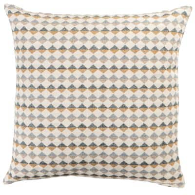 Argyle Boucle Extra-Large Cushion in Ochre Yellow