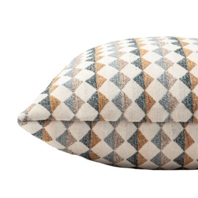 Argyle Boucle Extra-Large Cushion in Ochre Yellow