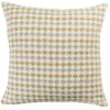 Argyle Boucle Extra-Large Cushion in Sage Green