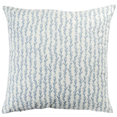 Tide Pool Extra-Large Cushion in Blue on White