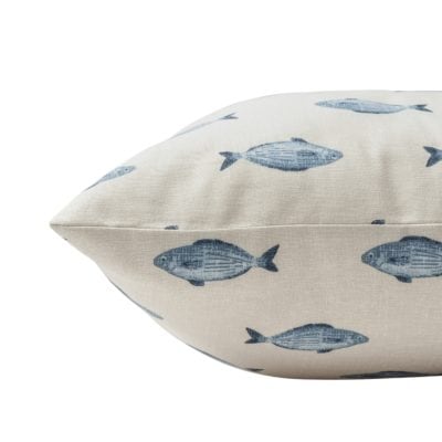 Shoal Fish Print Cushion