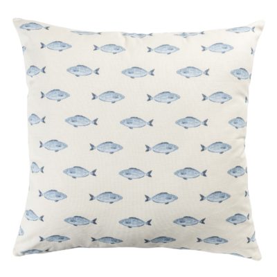 Shoal Fish Print Extra-Large Cushion