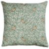 Dainty Songbird Cushion in Duck Egg Blue