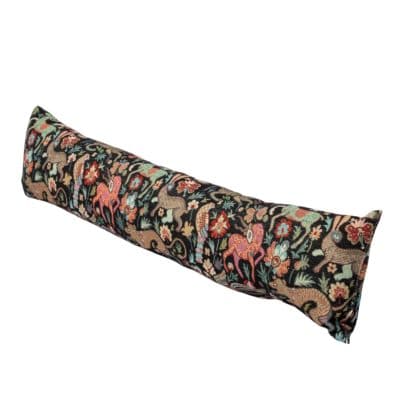 Mythical Animals Draught Excluder in Black