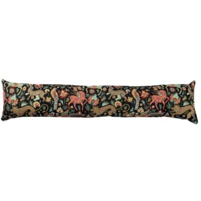 Mythical Animals Draught Excluder in Black