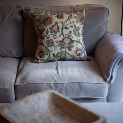 Vintage Tea Rose Extra-Large Cushion