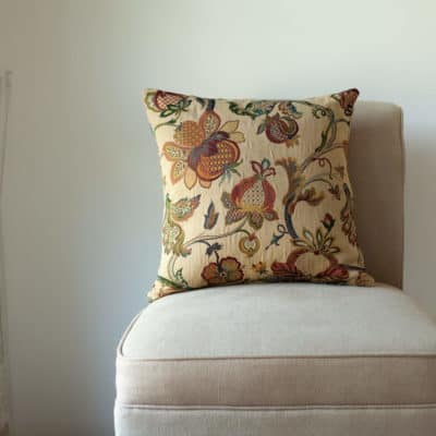 Vintage Tea Rose Cushion