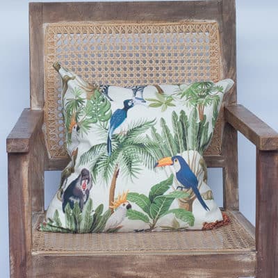 Cartoon Jungle Animals Cushion