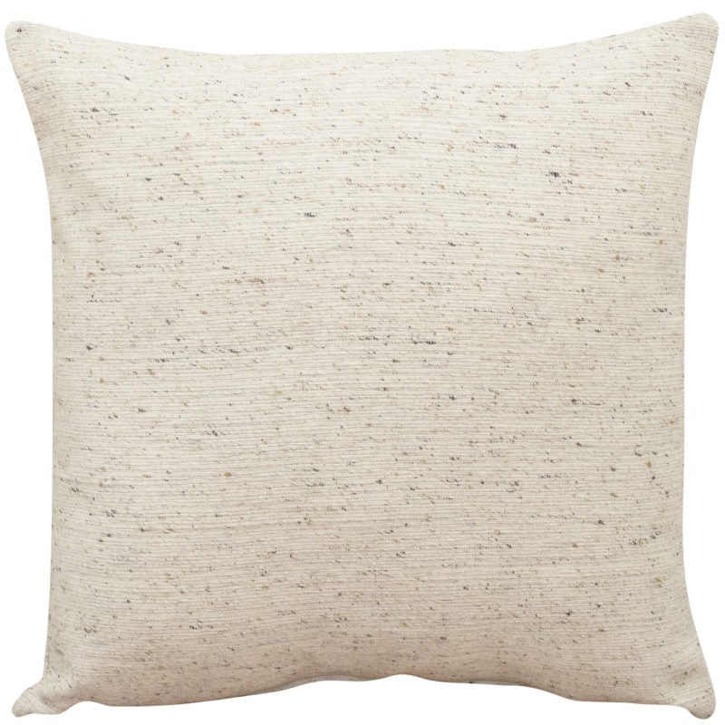 Recycled Plastic Bottle Cushion in Natural