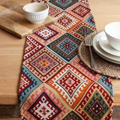 Turkish Kilim Table Runner