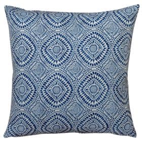 Extra Large Indigo Batik Cushion