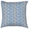 Extra Large Blue and White Sardine Cushion