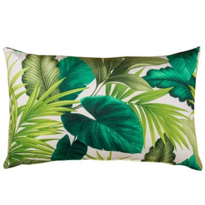 XL Rectangular Velvet Rainforest Cushion