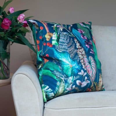 Extra-Large Borneo Velvet Cushion