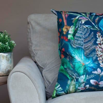 Extra-Large Borneo Velvet Cushion