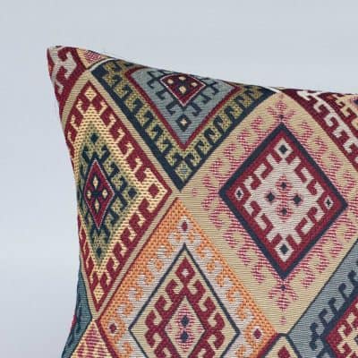Turkish Kilim Weave XL Rectangular Cushion