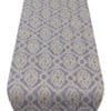 Dots and Diamonds Table Runner in Blue