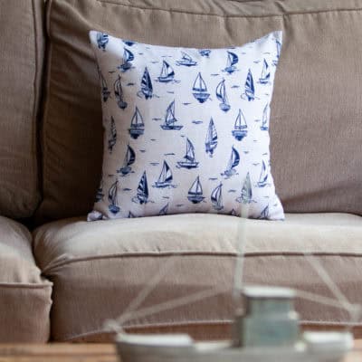 Velero Sailboat Cushion