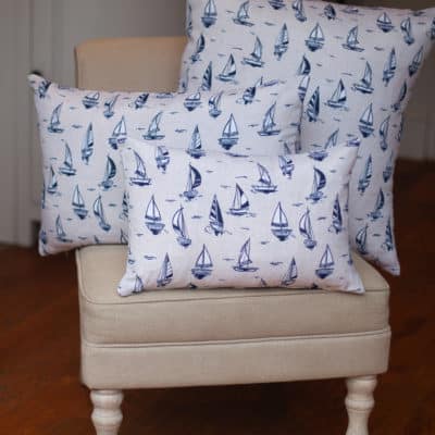 Velero Sailboat Cushion