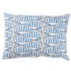 Blue and White Sardine Boudoir Cushion