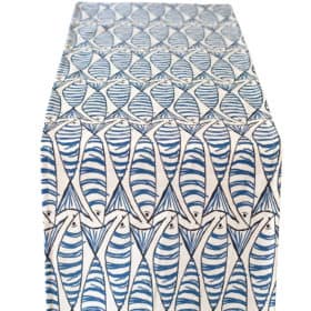 Seaside Sardine Table Runner