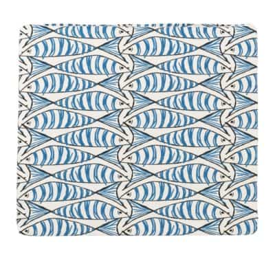 Nautical Sardine Firm Foam Seat Pad