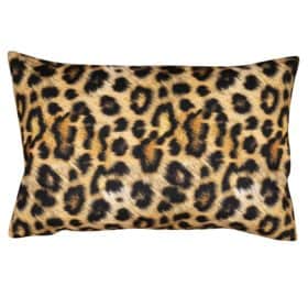 Leopard Spot Velvet XL Rectangular Cushion