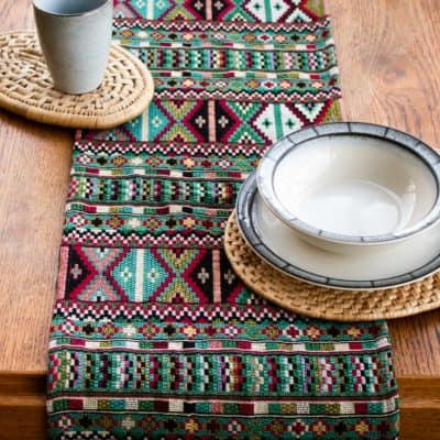Navajo Kilim Weave Table Runner