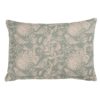 Aviary Toile Boudoir Cushion in Duck Egg Blue