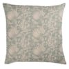 Aviary Toile Extra-Large Cushion in Duck Egg Blue