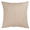 Cotswold Countryside Stripe Cushion in Green and Pink