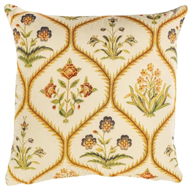 Jacobean Floral Bouquet Cushion