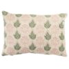 Cotswold Countryside Motif Boudoir Cushion Cover in Pink
