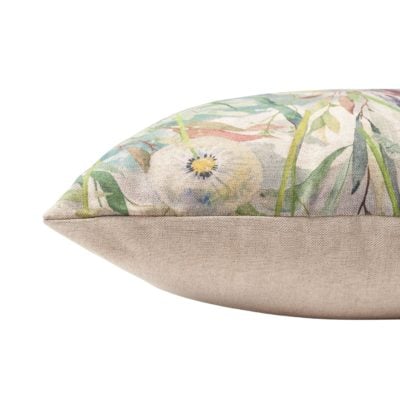 Watercolour Dandelion Linen Blend Cushion