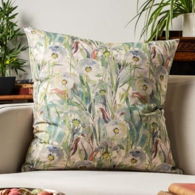 Watercolour Dandelion Linen Blend Extra-Large Cushion