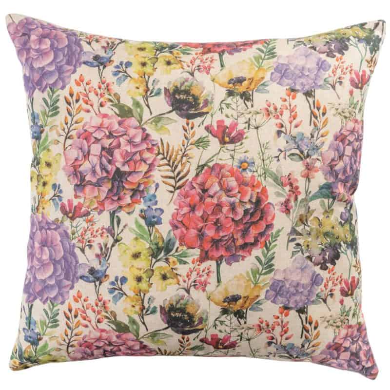 Watercolour Meadow Linen Blend Extra-Large Cushion