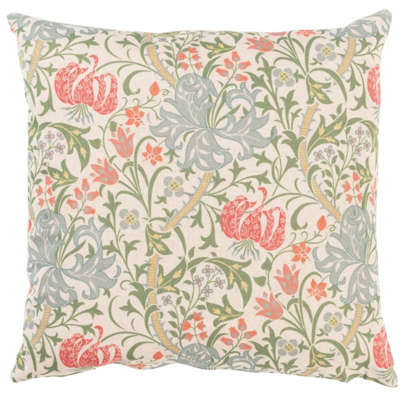 Jacobean Floral Print Cushion Cover