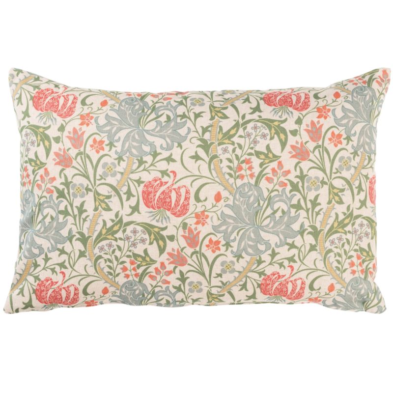 Jacobean Floral Print XL Rectangular Cushion Cover