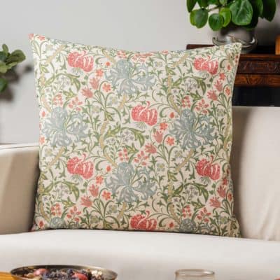 Jacobean Floral Print Extra-Large Cushion Cover