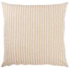 Cotswold Countryside Stripe Extra-Large Cushion in Gold and Indigo
