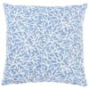 Coral Reef Cushion in Denim Blue