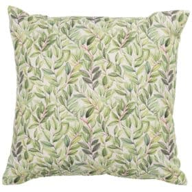 Willow Sketch Cushion in Sage Green