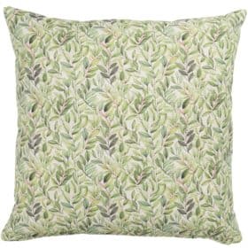 Willow Sketch Extra-Large Cushion in Sage Green